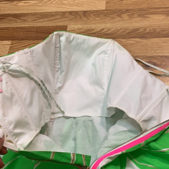 Lilly Pulitzer lottie strapless dress size 0 - Picture 11 of 16